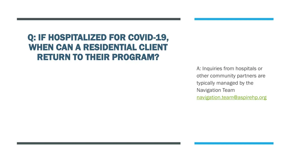 q if hospitalized for covid q if hospitalized