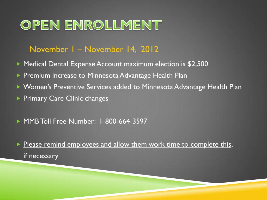 open enrollment