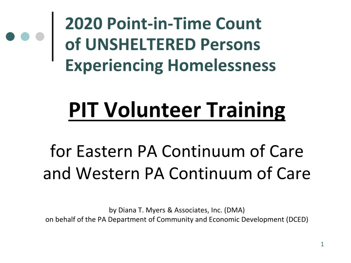2020 point in time count of unsheltered persons