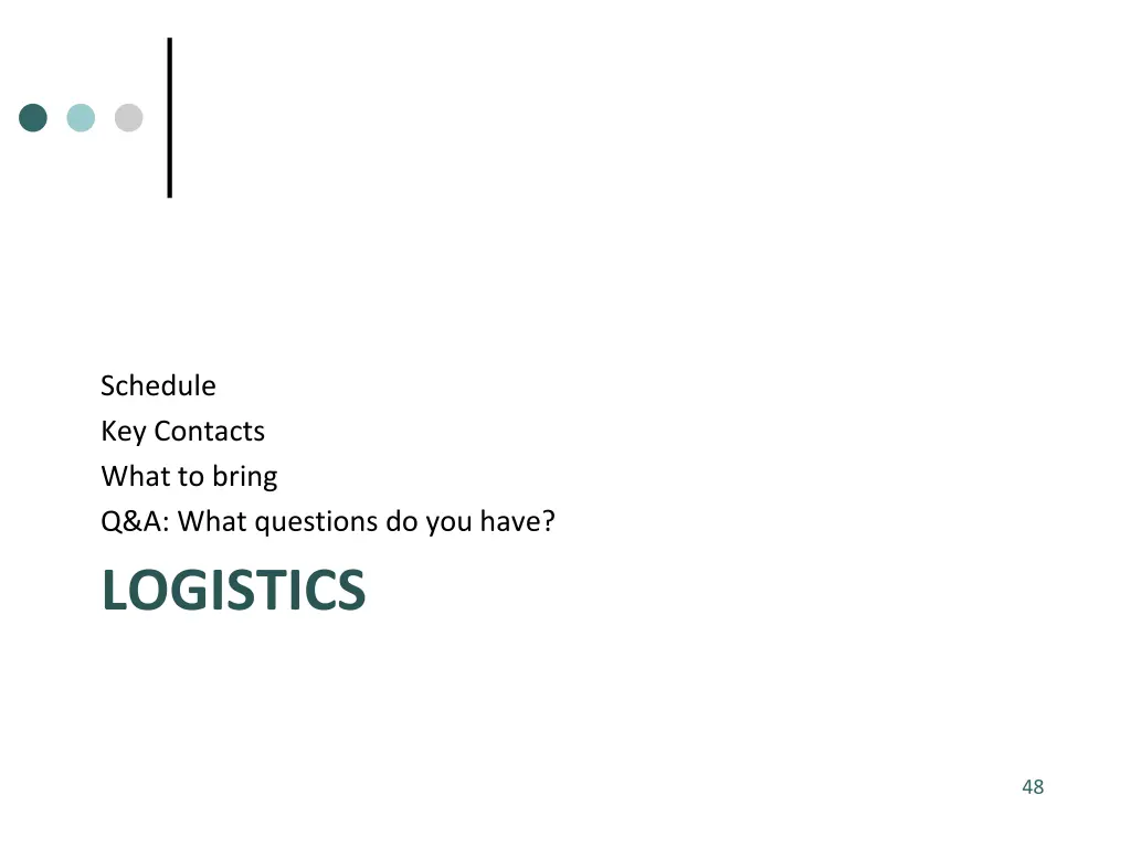 schedule key contacts what to bring q a what