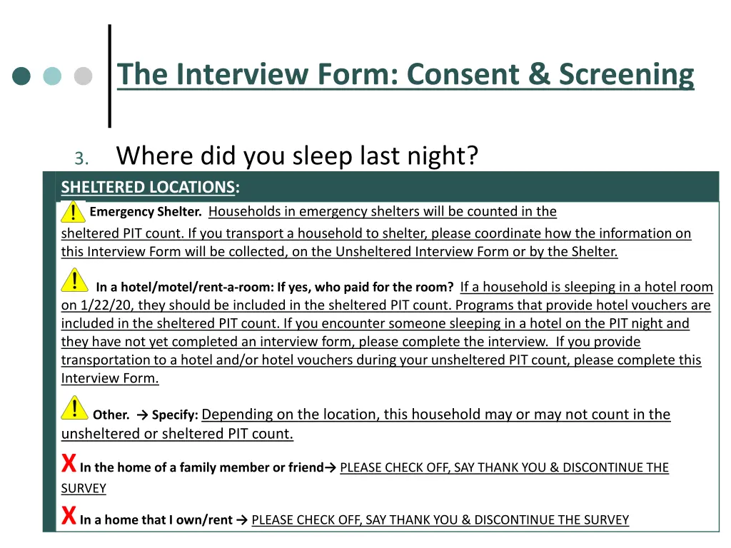 the interview form consent screening 2