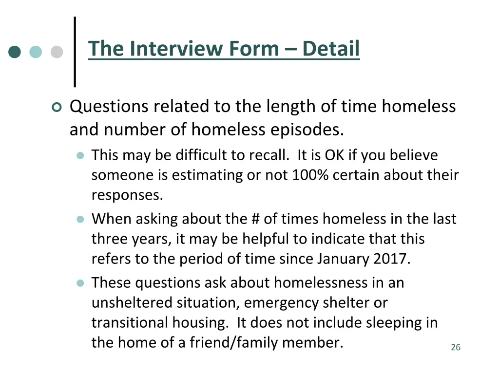 the interview form detail 2