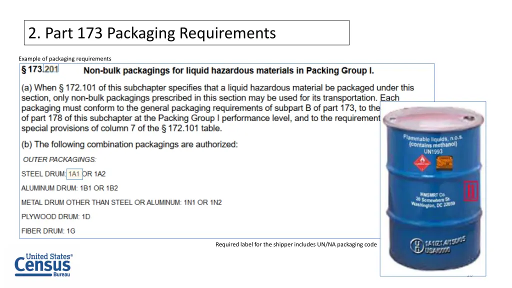 2 part 173 packaging requirements 1