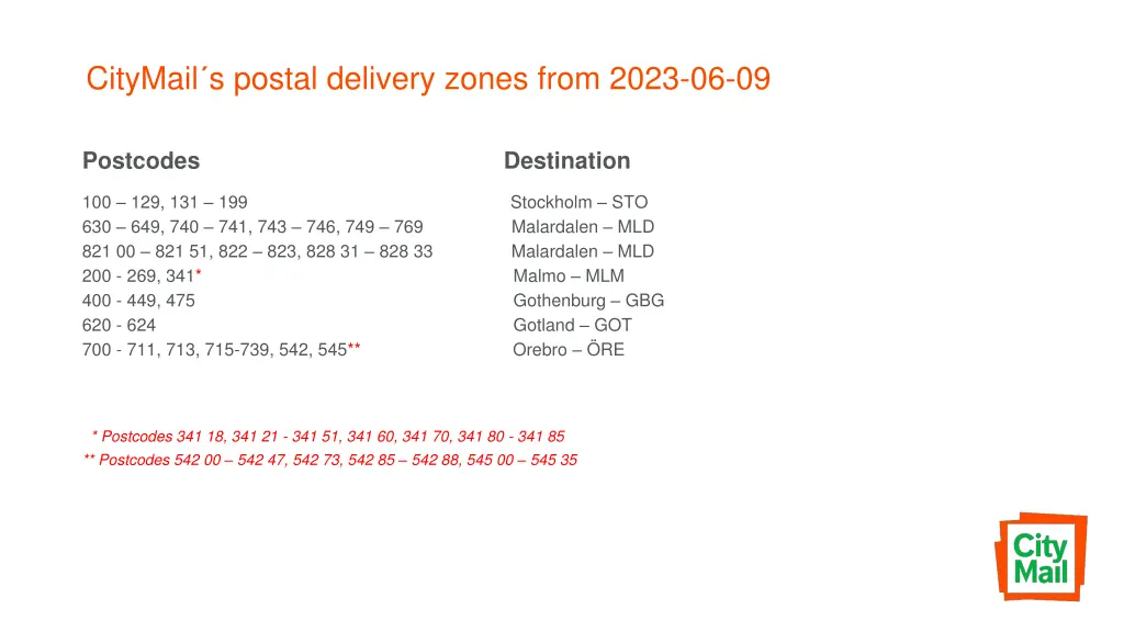 citymail s postal delivery zones from 2023 06 09 1