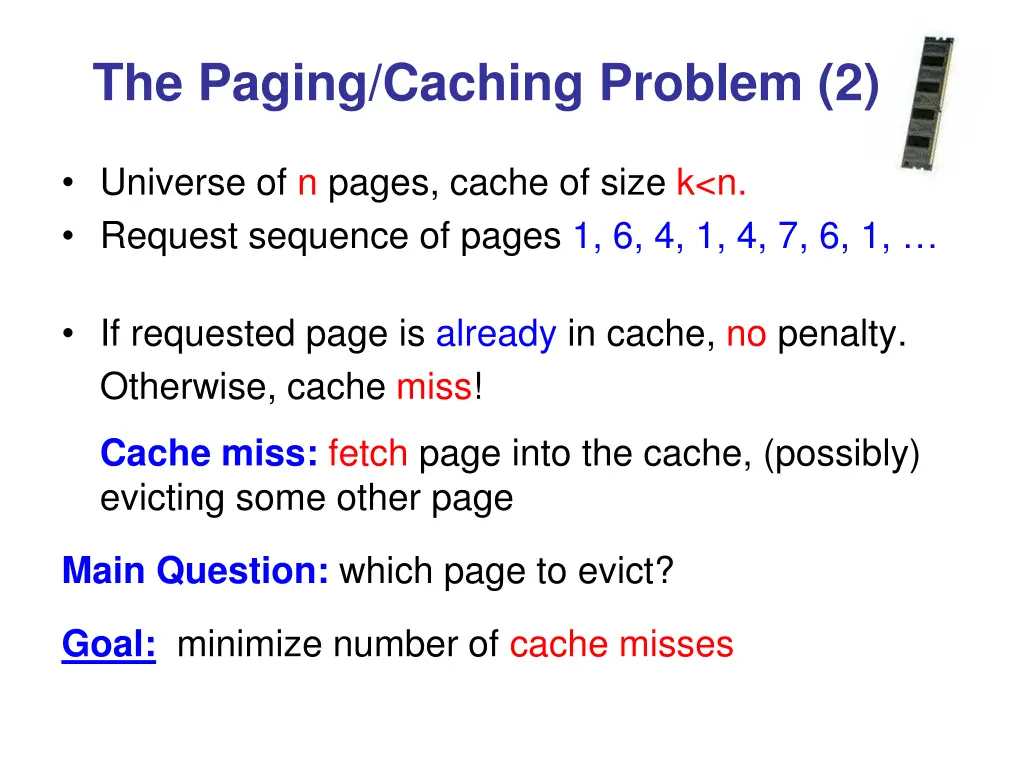 the paging caching problem 2