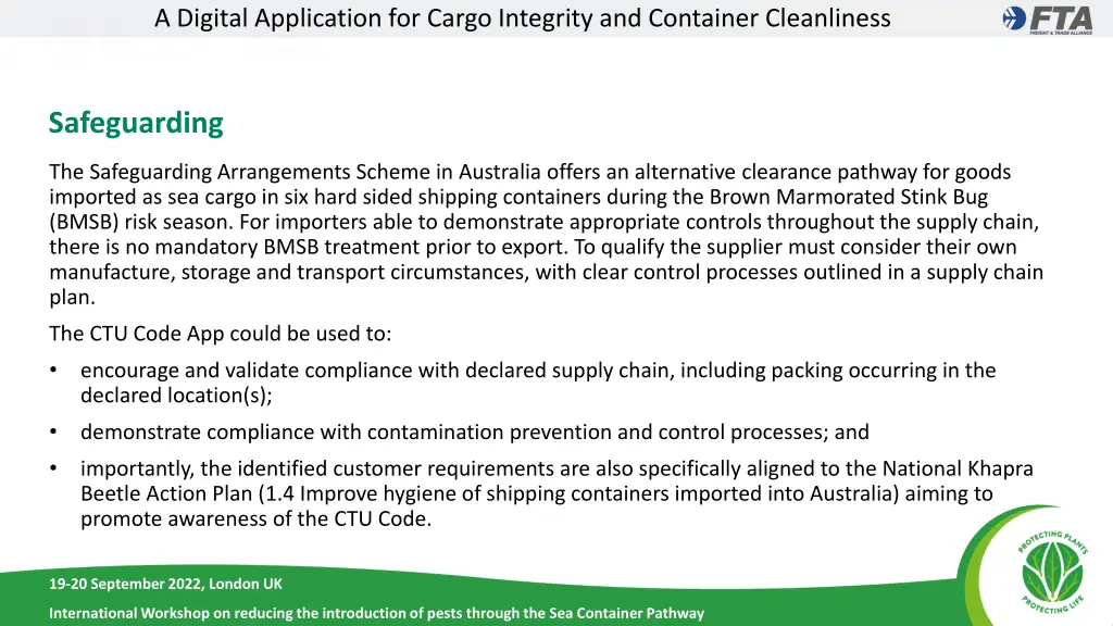 a digital application for cargo integrity 6