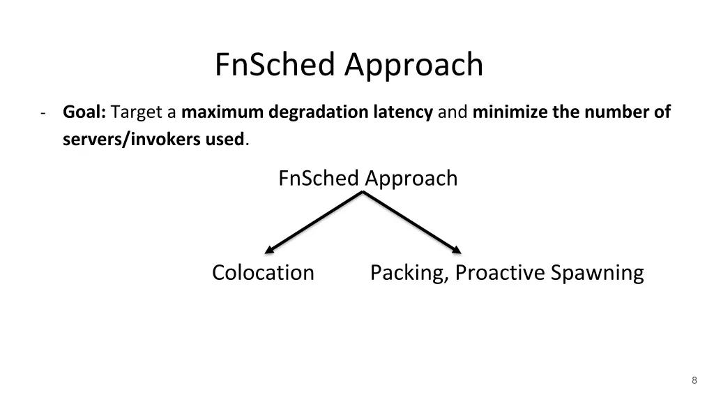fnsched approach