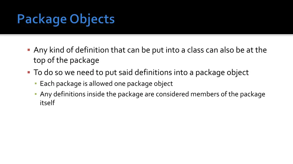 any kind of definition that can be put into