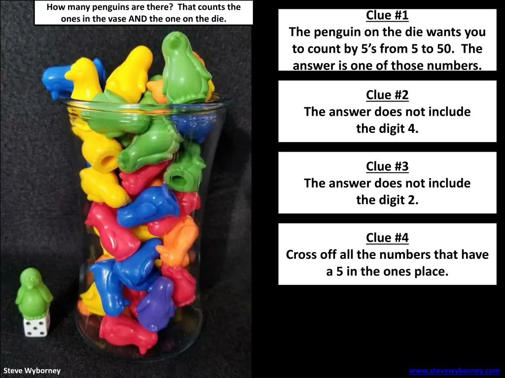 how many penguins are there that counts the ones 1