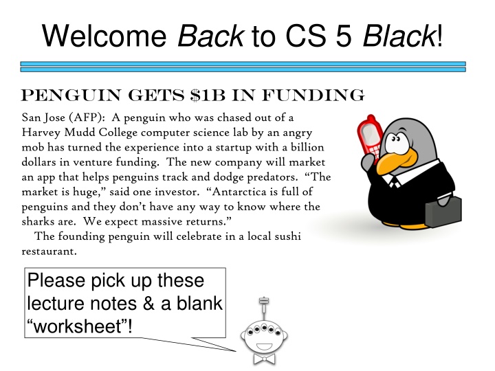 welcome back to cs 5 black