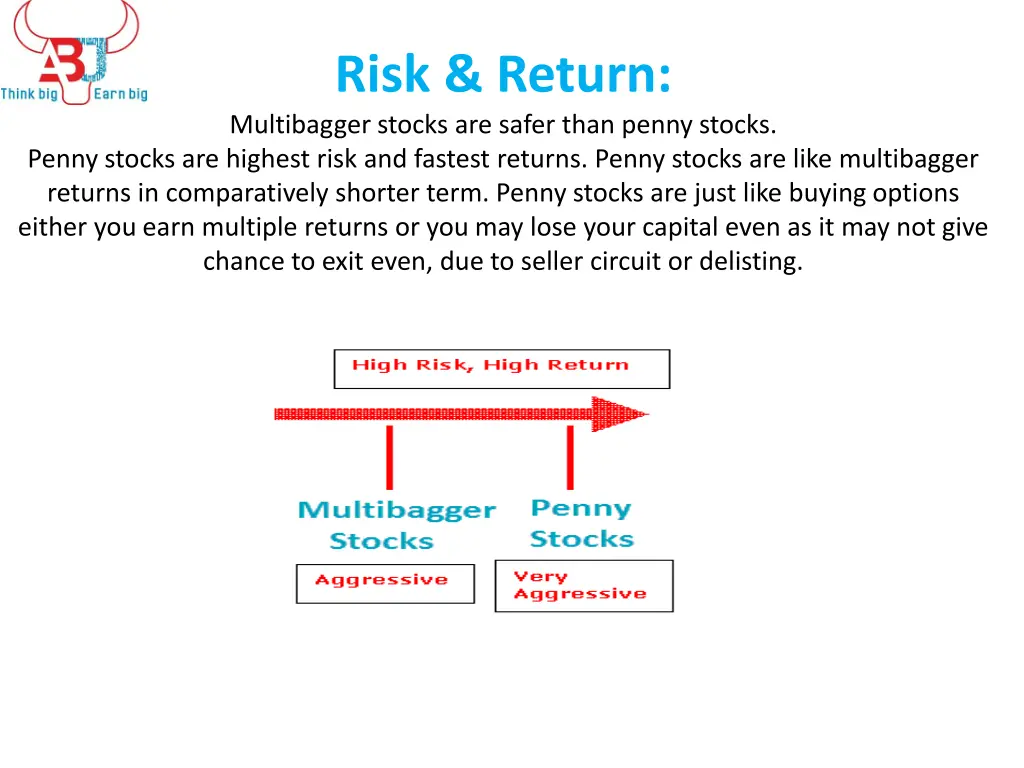risk return multibagger stocks are safer than