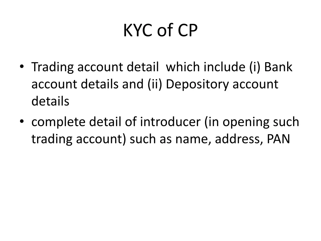 kyc of cp 2