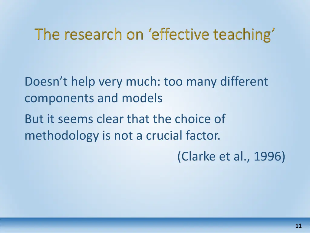 doesn t help very much too many different