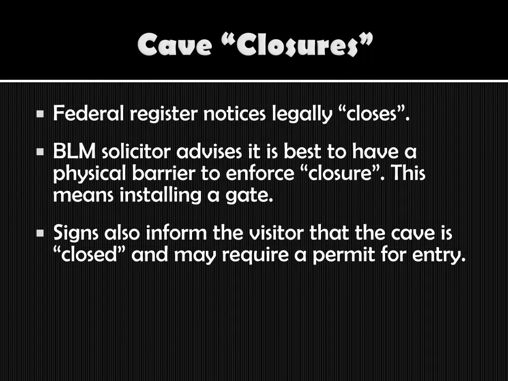 federal register notices legally closes