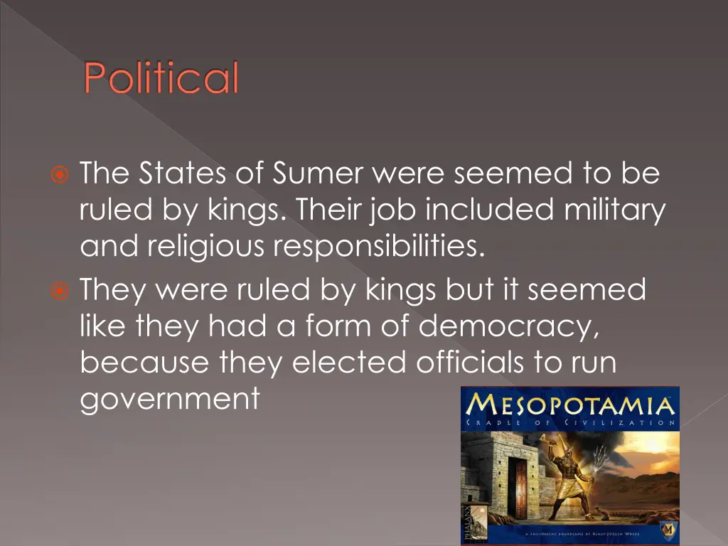 political