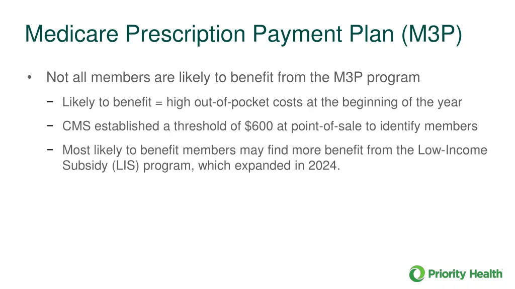 medicare prescription payment plan m3p 1
