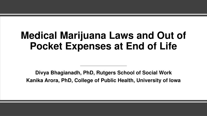 medical marijuana laws and out of pocket expenses