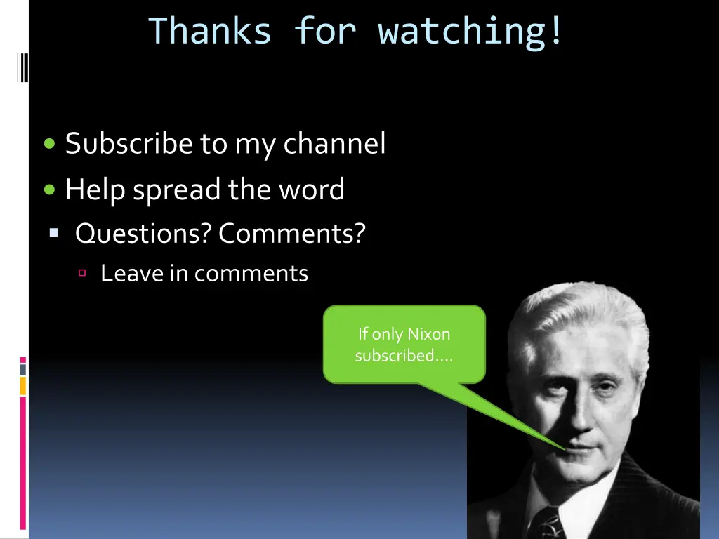 thanks for watching