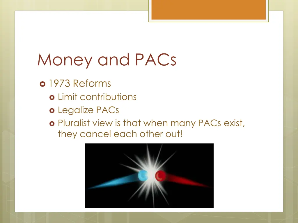 money and pacs 1