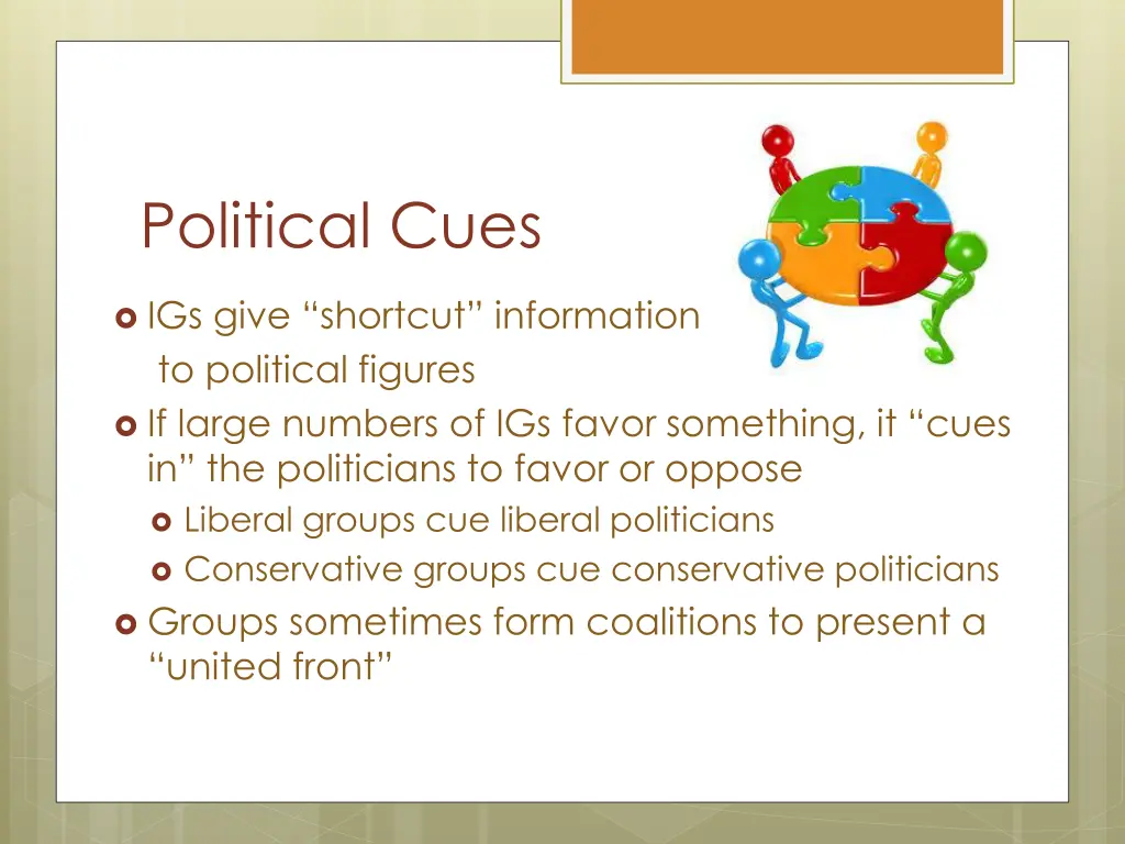 political cues