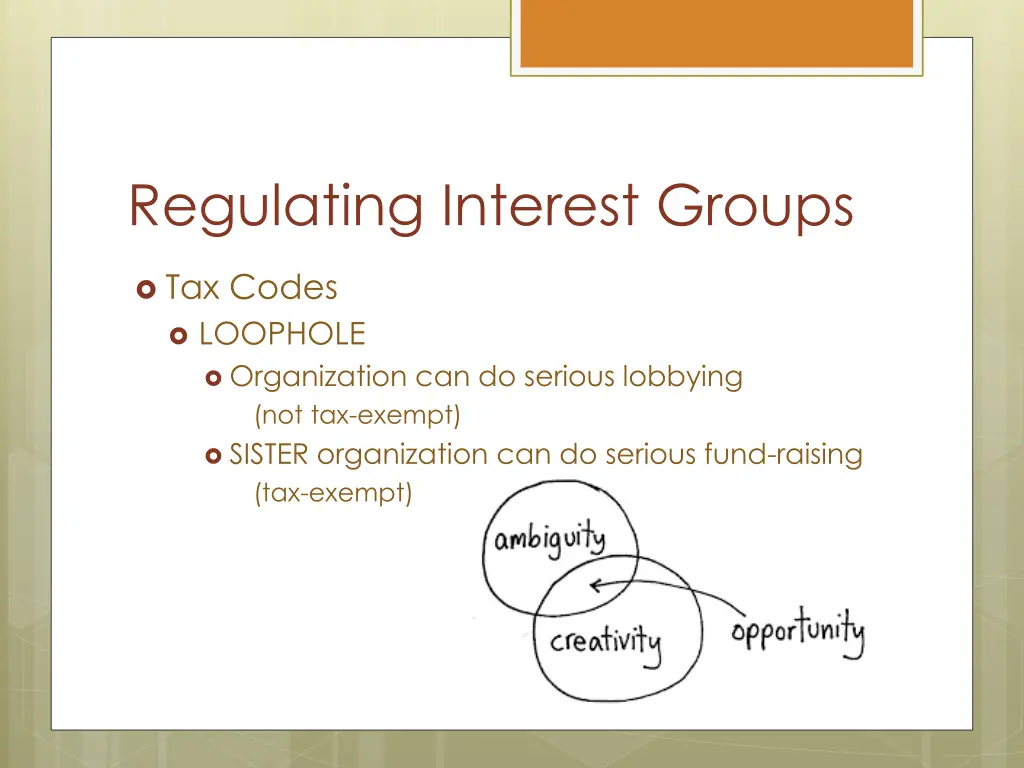regulating interest groups 3