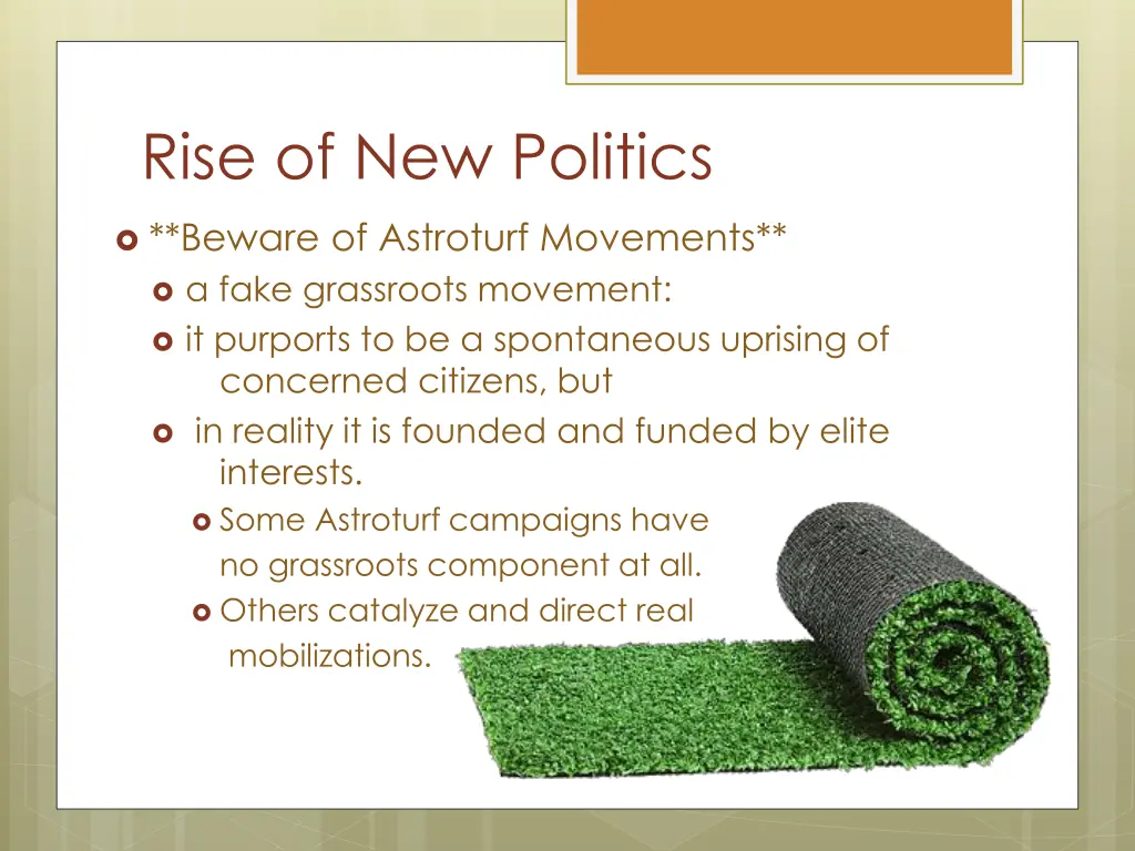 rise of new politics 3