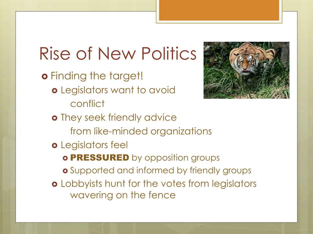 rise of new politics 4