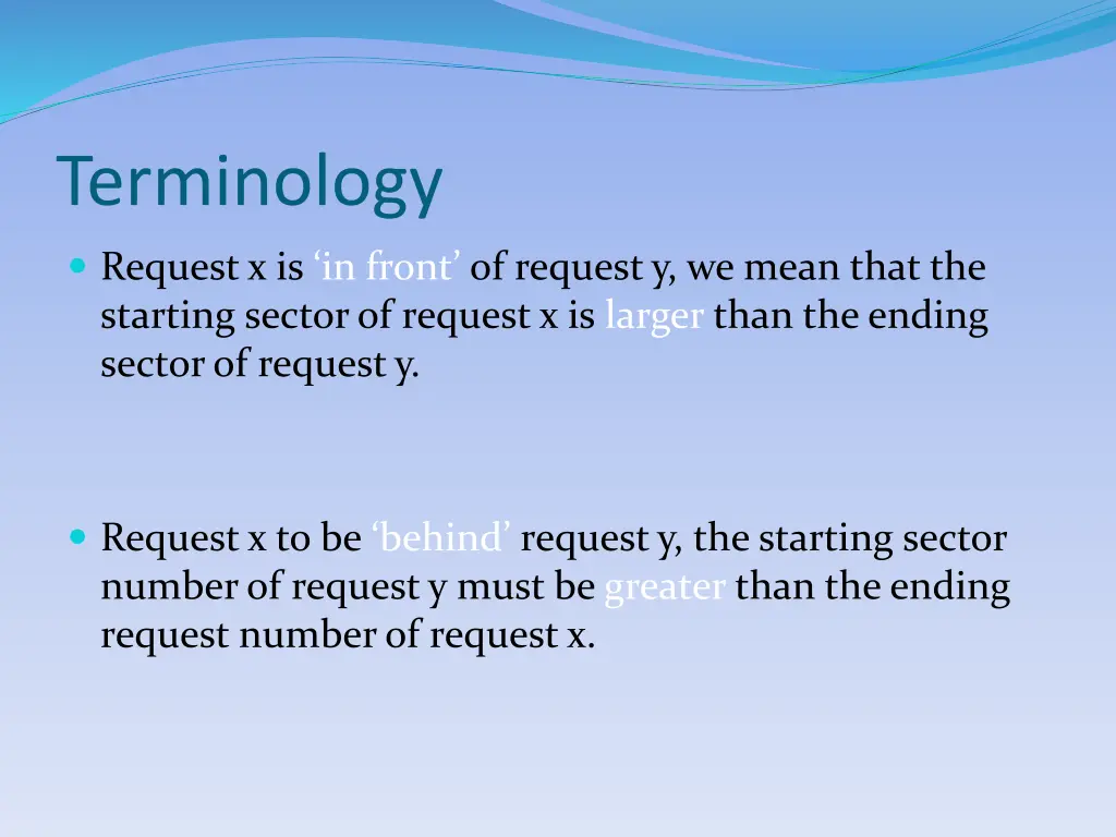 terminology