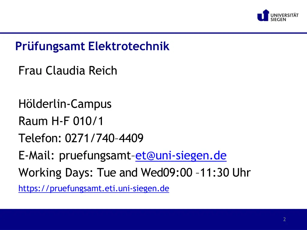 pr fungsamt elektrotechnik