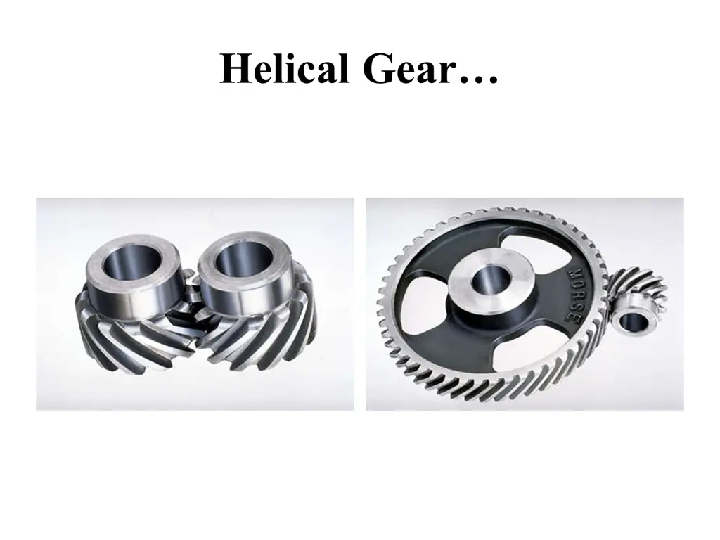 helical gear