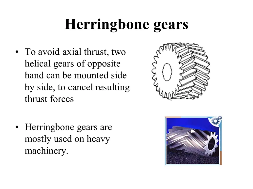 herringbone gears