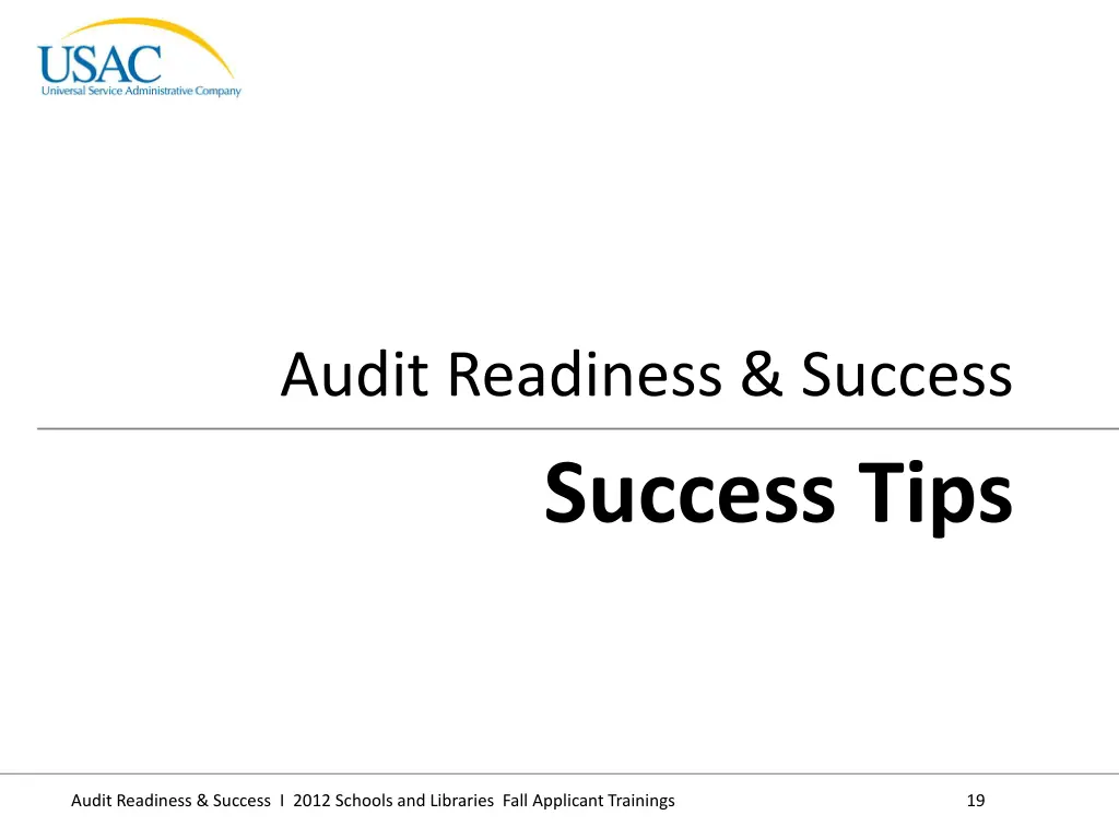 audit readiness success success tips