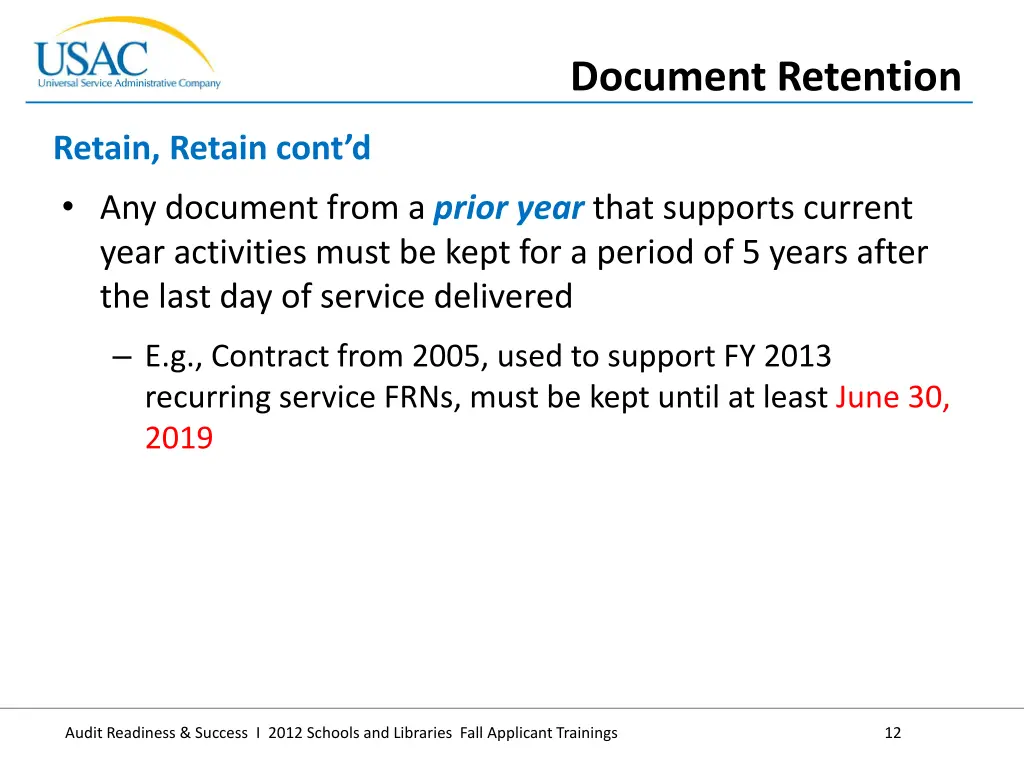 document retention 1