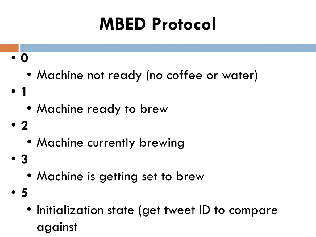 mbed protocol