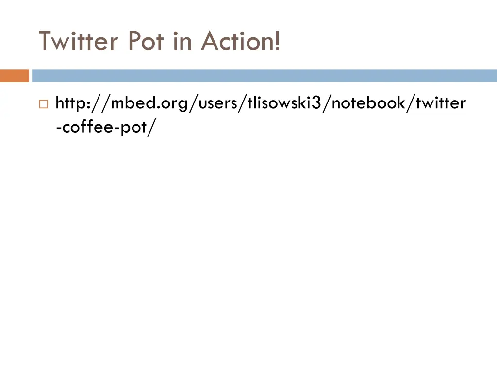 twitter pot in action