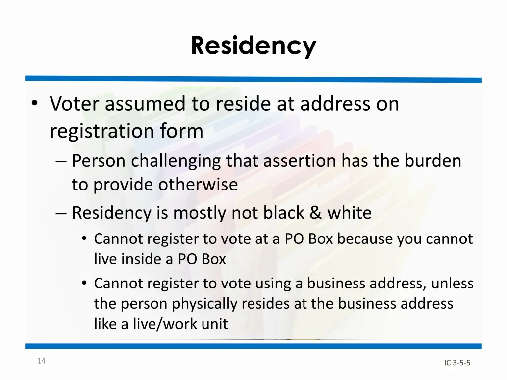 residency