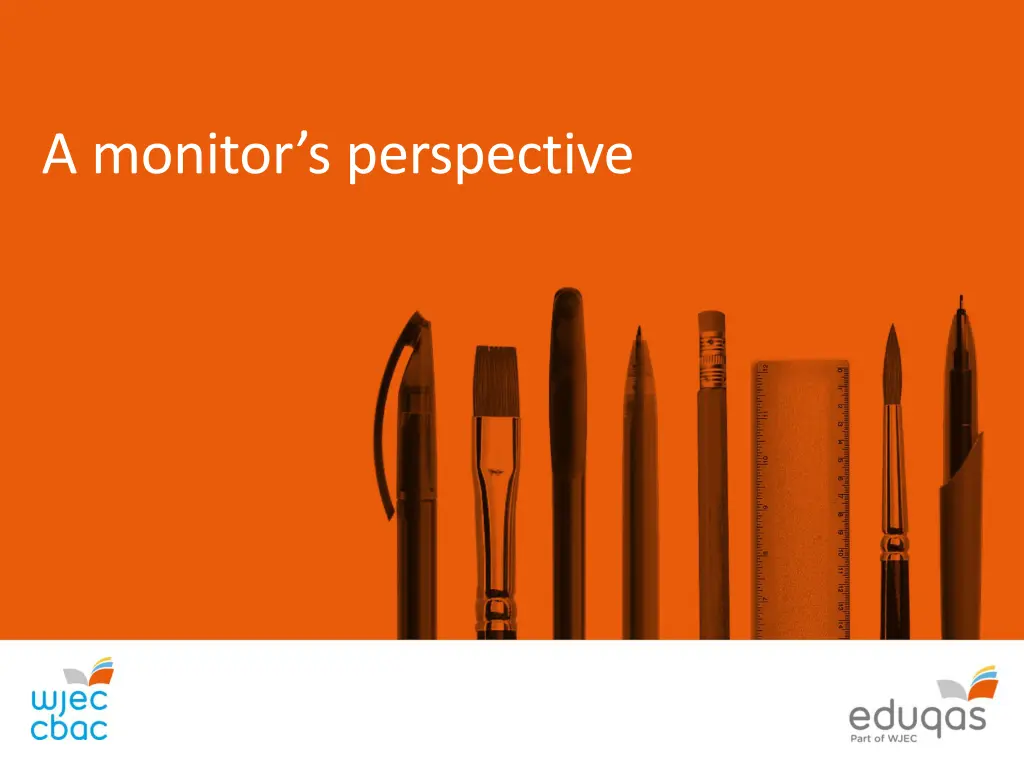 a monitor s perspective
