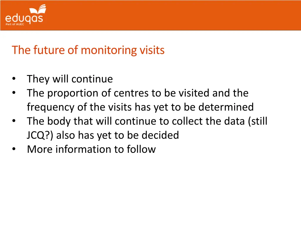 the future of monitoring visits
