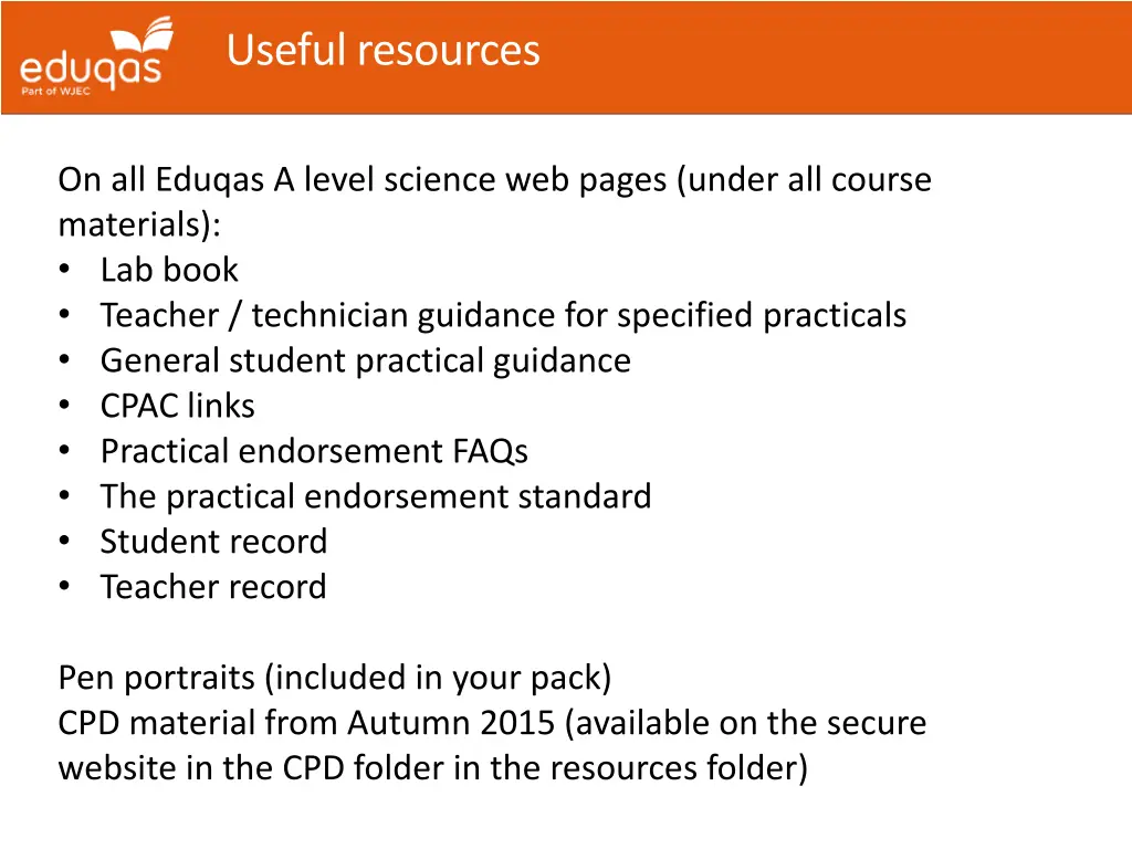 useful resources