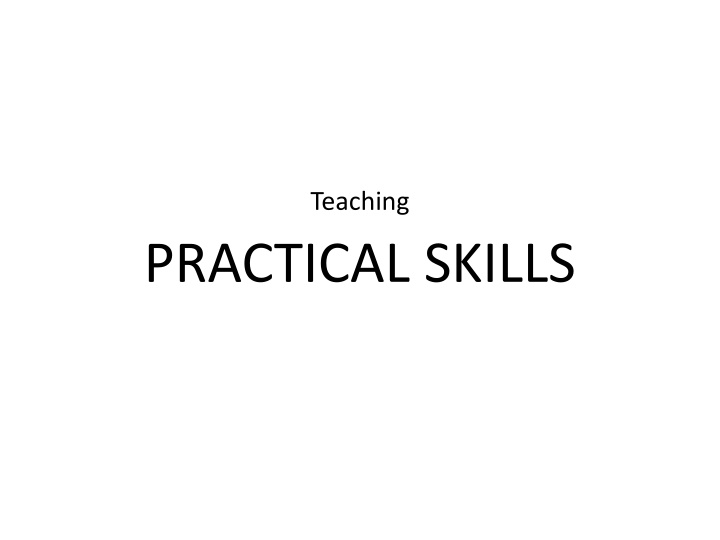 teaching