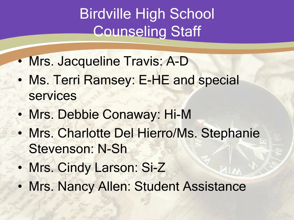birdville high school counseling staff