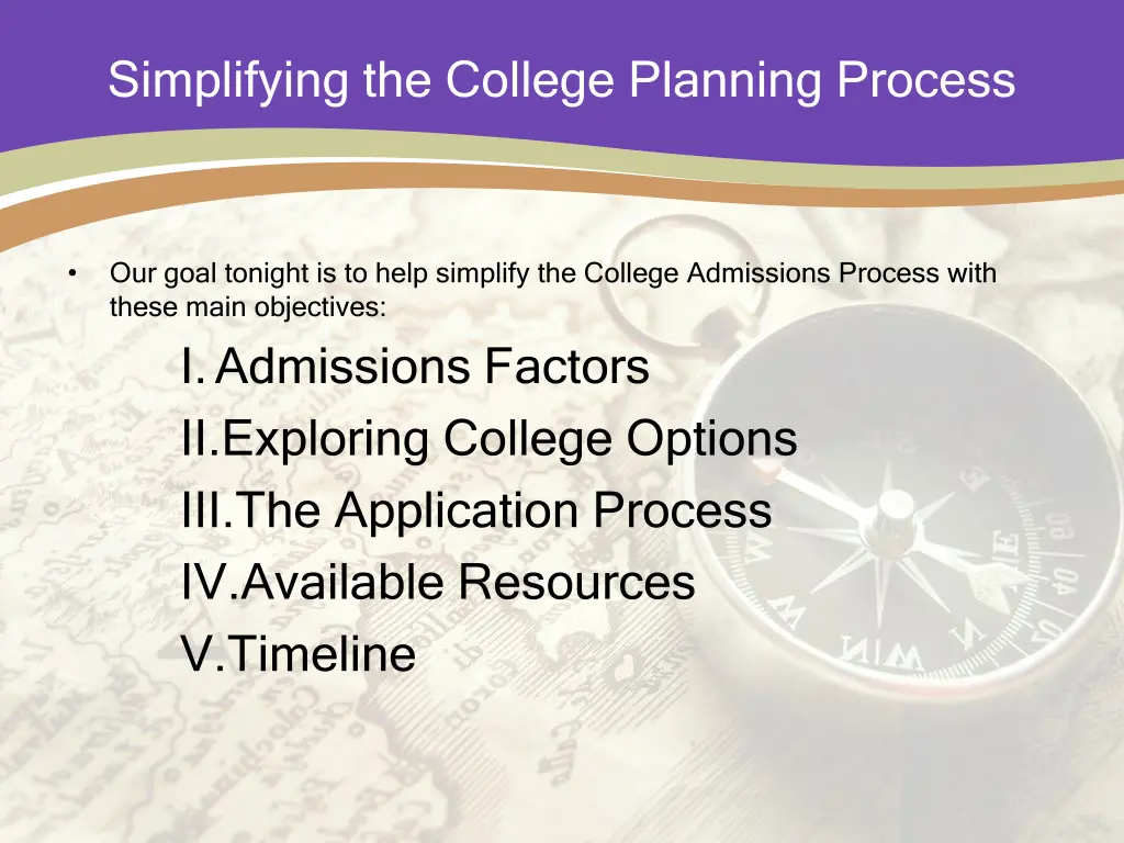 simplifying the college planning process