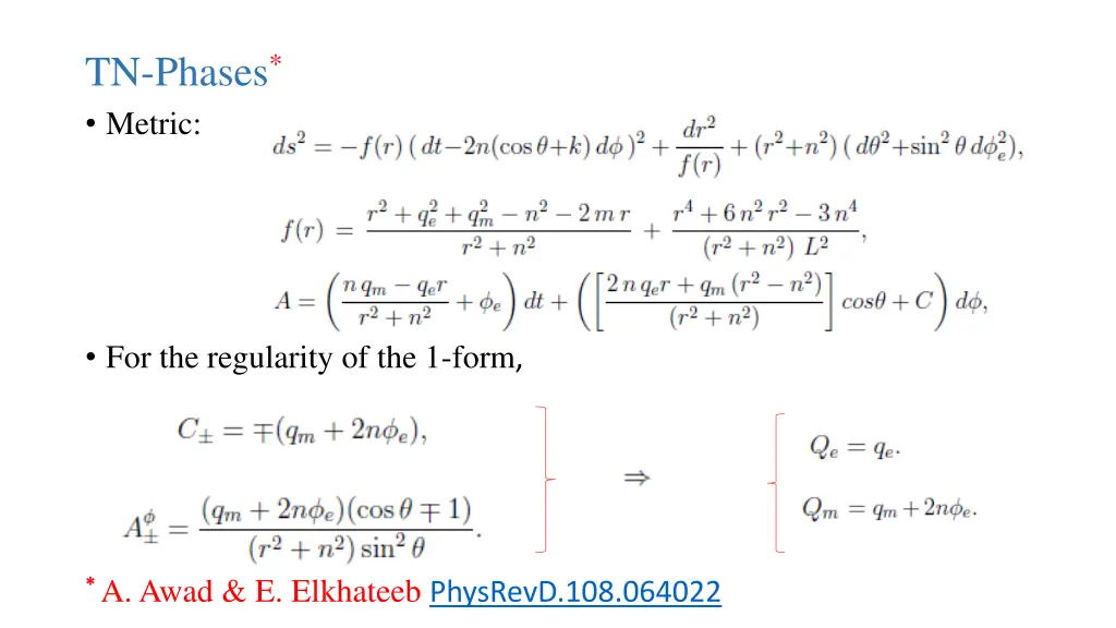 tn phases metric