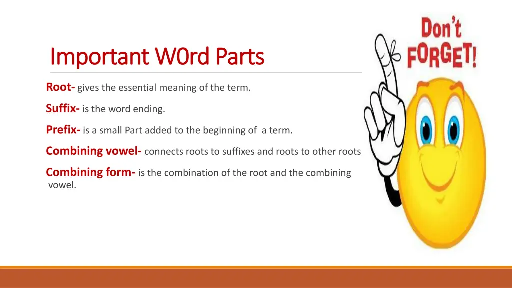 important w important w0 0rd parts