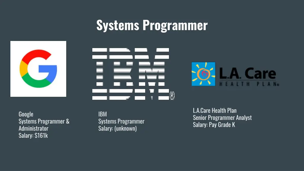 systems programmer