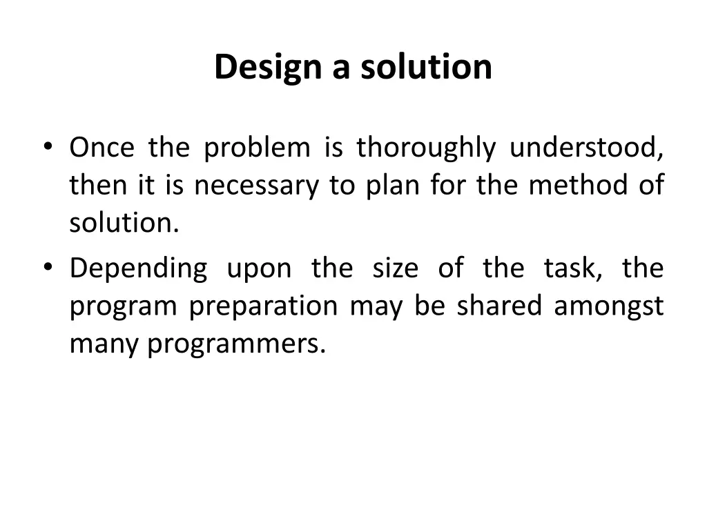 design a solution