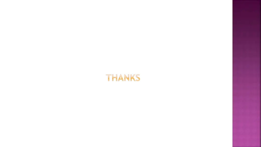 thanks