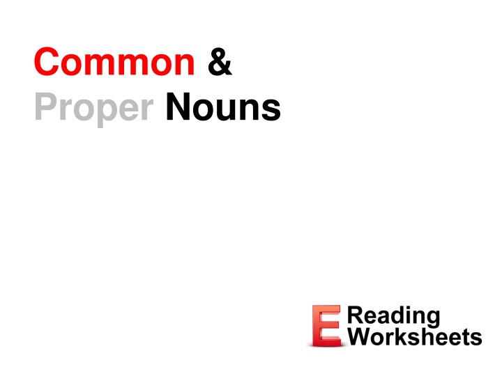 common proper nouns