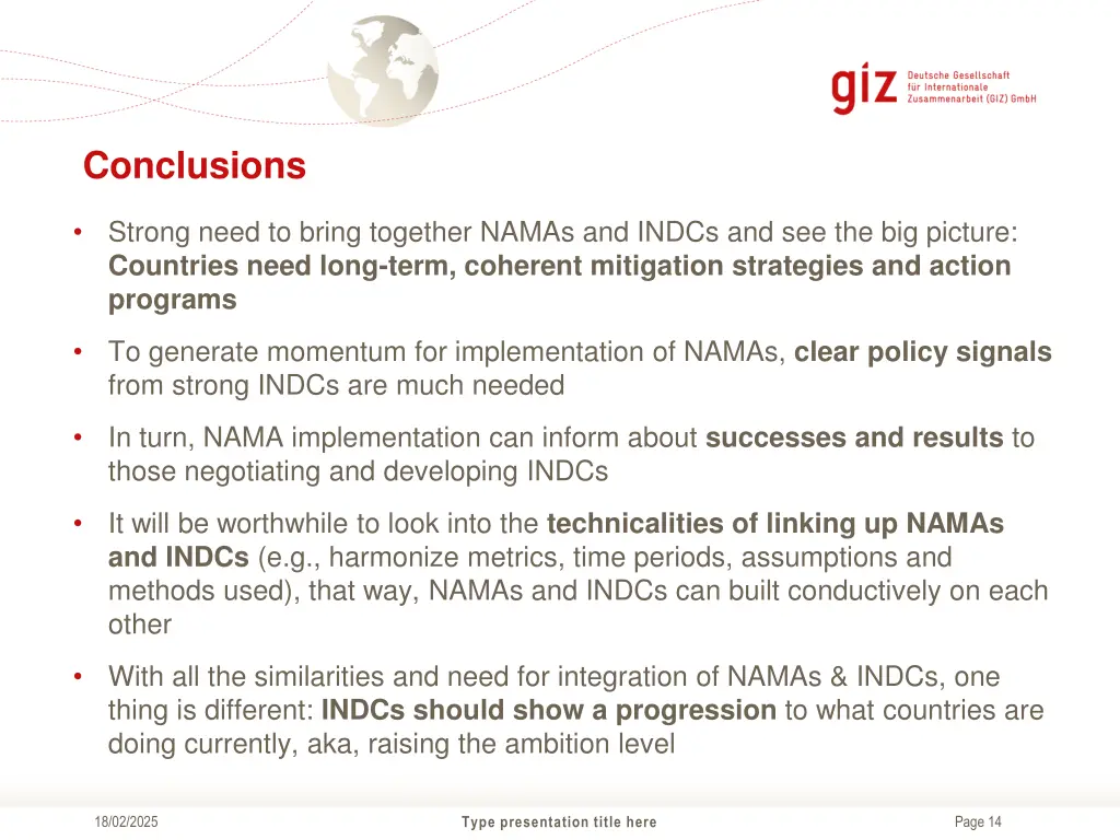 conclusions