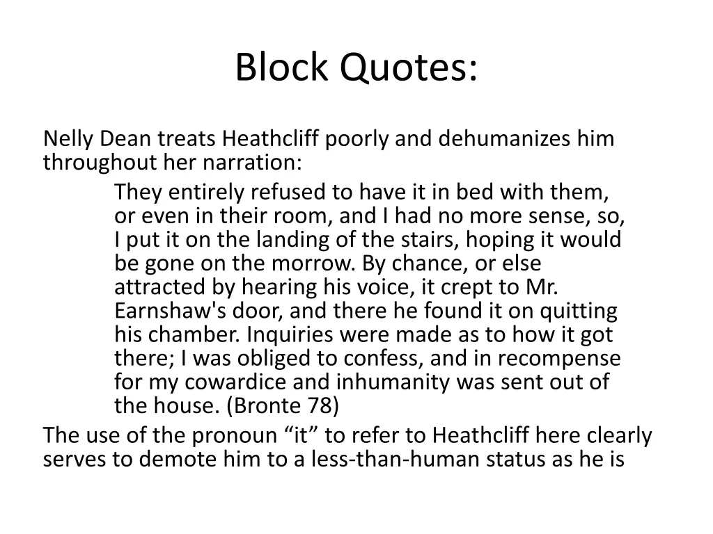block quotes 1